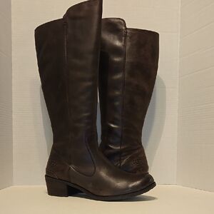 UGG Women's W Cierra Brown Leather Boots